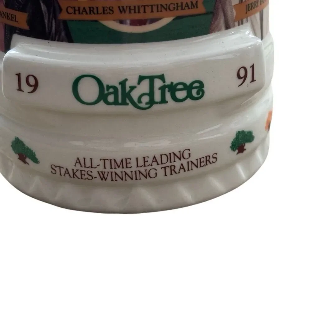 Oak Tree Racing 1991 All-Time Trainers Stein
